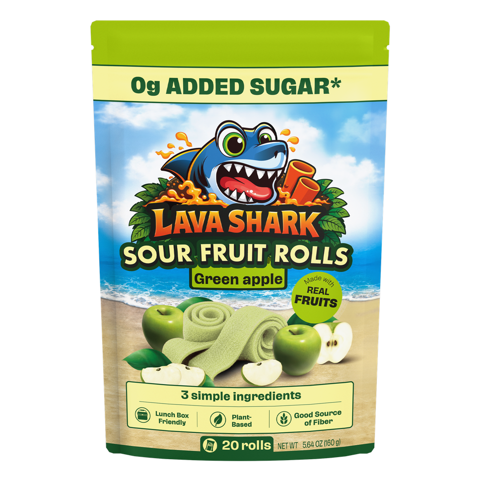 Green Apple Sour Fruit Rolls pouch