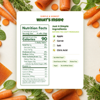 Carrot nutrition facts and ingredients